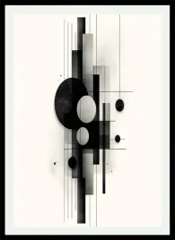 plakat-na-sciane-modernistyczna-abstrakcja-geometryczne-ksztalty-100x70-cm