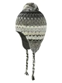 dziewczeca-czapka-wiazana-z-pomponem-szara-doll-r-49
