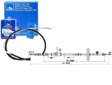ciegno-hamulec-postojowy-opel-astra-chevrolet-waga-z-opakowaniem-2-kg