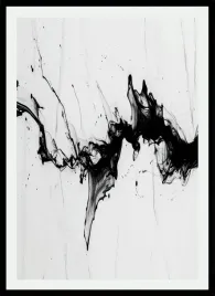 plakat-na-sciane-czarny-tusz-wlany-do-wody-monochrom-styl-modern-100x70-cm