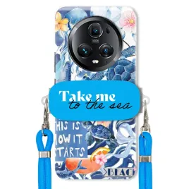 etui-do-huawei-honor-magic-5-pro-niebieska-smycz-uchwyt-take-me-to-the-sea