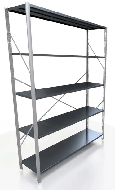 REGAŁ METALOWY PÓŁKOWY MAGAZYNOWY WARSZTATOWY DODAS 200X130X40 ST5P 200 KG