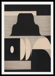 plakat-na-sciane-do-sypialni-artystyczna-zloto-czarna-abstrakcja-40x30-cm
