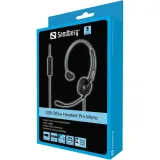 sandberg-usb-office-headset-pro-mono-regulacja-glosnosci-tak