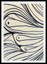 plakat-na-sciane-minimalistyczne-rysunkowe-liscie-w-stylu-modern-100x70-cm