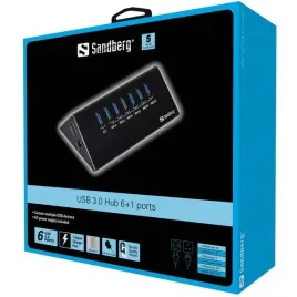 sandberg-usb-3-0-hub-6-1-ports
