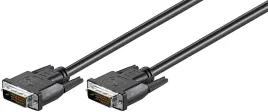 microconnect-dvi-d-24-1-pin-3m-m-m-black