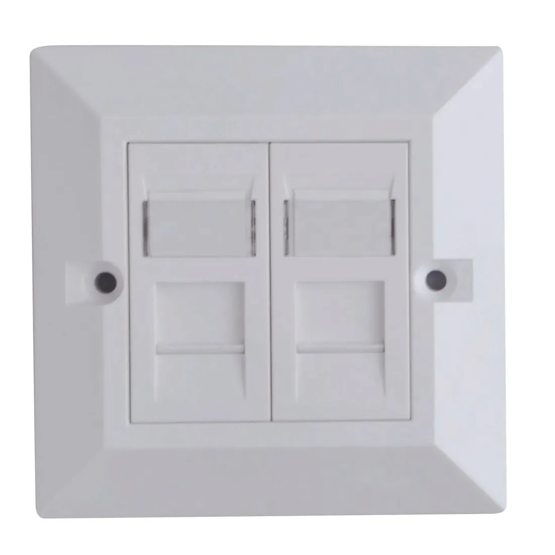 lanview-cat6-faceplate-dual-gang-uk