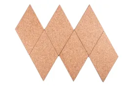 tablica-korkowa-korek-samoprzylepny-romb-naturalny