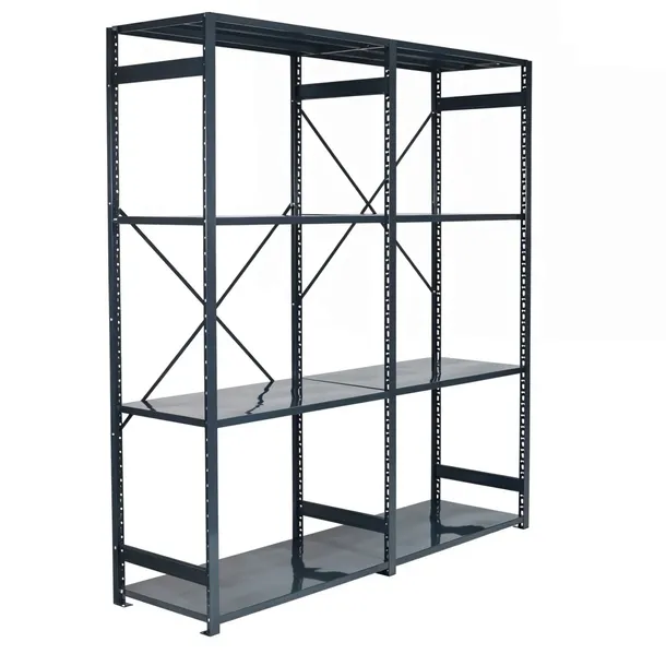 REGAŁ METALOWY MAGAZYNOWY DODAS GR 200x185x50 MODUŁ 4 PÓŁKI MOCNY SOLIDNY