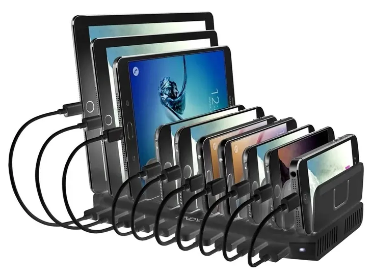 lindy-10-port-usb-charging-station-marka-lindy