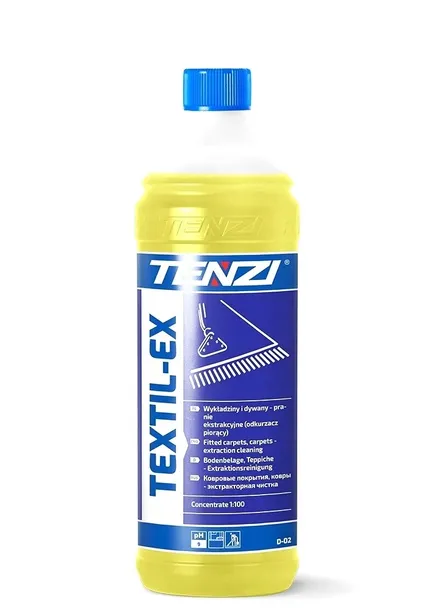 TENZI Textil-Ex Płyn do odkurzacza piorącego do dywanów wykładzin 1L