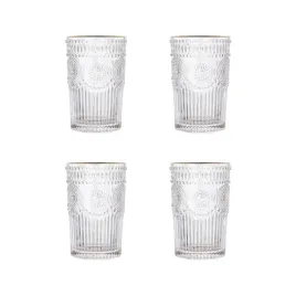 zestaw-4x-szklanka-barrel-ze-zlotym-rantem-035-l-homla