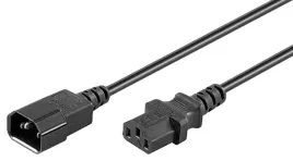 microconnect-power-cord-c13-c14-10m-black
