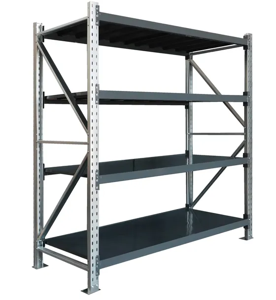 REGAŁ METALOWY MAGAZYNOWY 200x180x80 STP4 GR