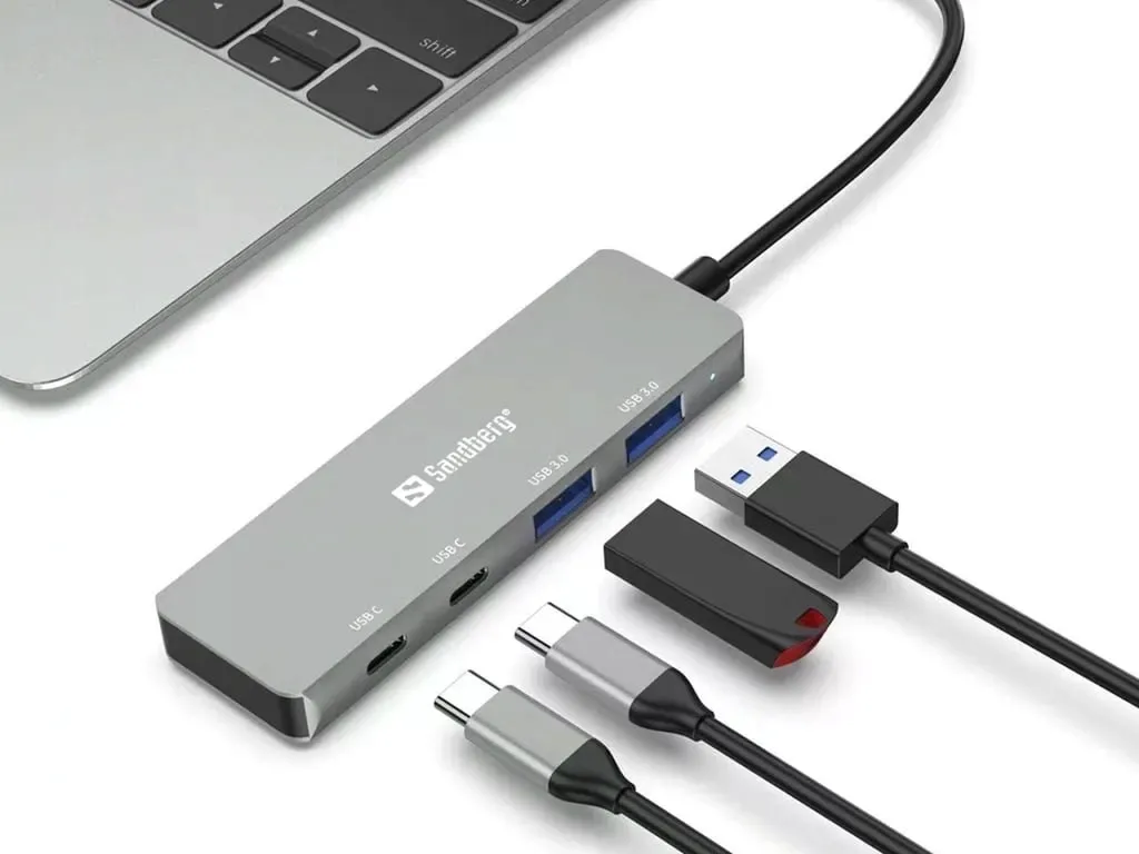 sandberg-usb-c-to-2xusb-a-2xusb-c-hub