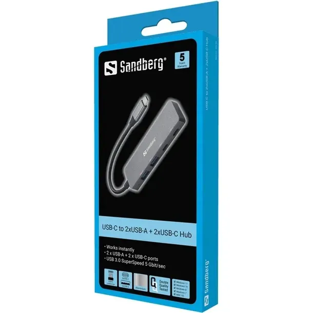 sandberg-usb-c-to-2xusb-a-2xusb-c-hub-waga-z-opakowaniem-0-11-kg