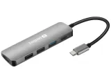 sandberg-usb-c-dock-hdmi-3xusb-pd-100w-kod-producenta-136-32