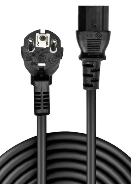 lindy-2m-schuko-angled-to-c13-mains-waga-z-opakowaniem-0-15-kg