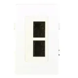 garbot-utp-cat6-2x-lsa-module-white