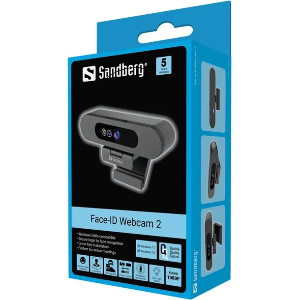 sandberg-face-id-webcam-2-stan-nowy-waga-z-opakowaniem-0-173-kg-producent-sandberg