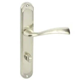 komplet-klamek-domino-fly-eco-nikiel-z-blokada-wc-rozstaw-72-prawa-wnetrz