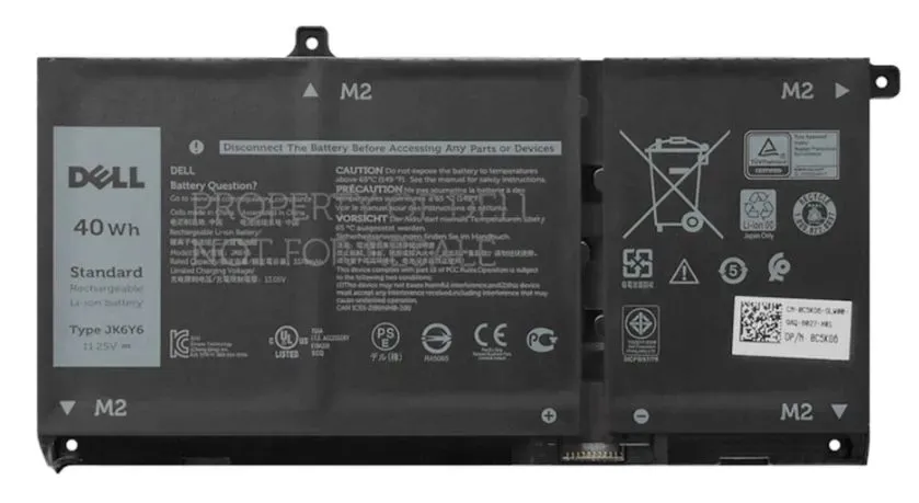 dell-40wh-lithium-ion-battery-for