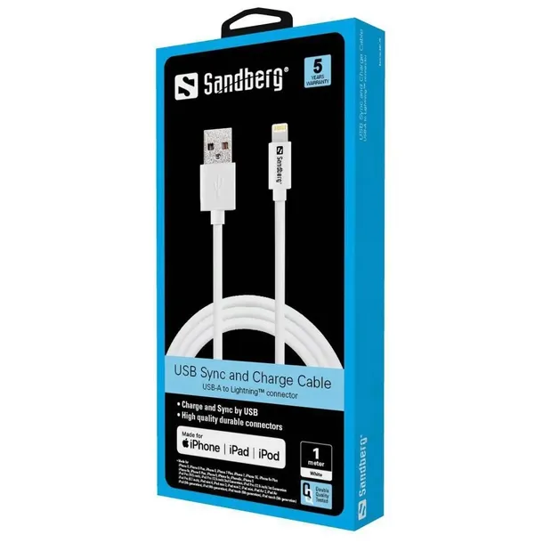 sandberg-usb-lightning-1m-appleapproved-kod-producenta-440-75