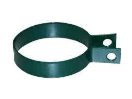 obejma-opaska-76-mm-zielone-na-slupki-siatka-drut