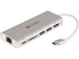 sandberg-usb-c-dock-hdmi-lan-sd-usb100w-stan-nowy