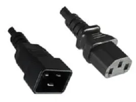microconnect-powercord-c13-c20-10a-2m-black