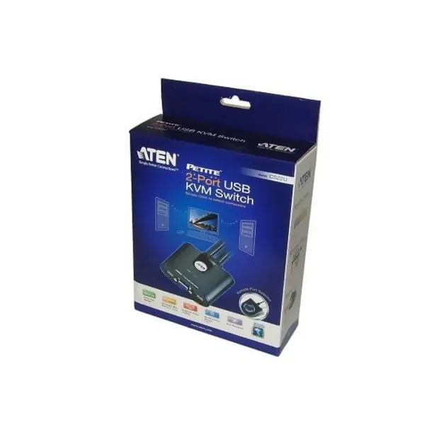 aten-cs22u-2-port-kabel-kvm-switch-waga-z-opakowaniem-0-4-kg