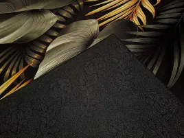 dywan-fancy-160x230-nowoczesny-antyposlizgowy-new-liscie-black-gold