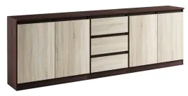 059043-komoda-zestaw-4d3s-256cm-wenge-sonoma-kolory