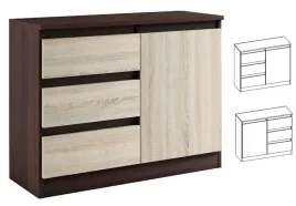 014043-komoda-b1d3s-100cm-wenge-sonoma-kolory