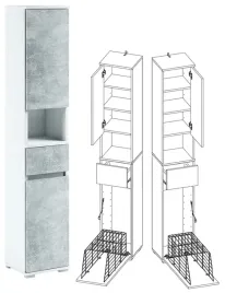 088014-regal-slupek-szafka-lazienkowa-32-195-kosz-bialy-beton-kolory