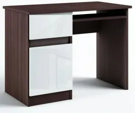 055050-biurko-1d1s-100cm-wenge-polysk-kolory