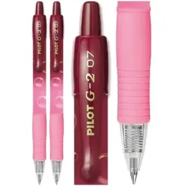 dlugopis-automatyczny-ergonomiczny-zelowy-rozowy-g2-bubble-pilot-2-sztuki