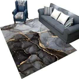 nowoczesny-antyposlizgowy-dywan-fancy-140x200-marmur-szaro-czarny