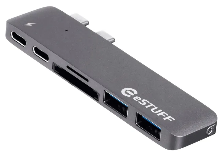 estuff-usb-c-slot-in-hub-pro-grey-waga-z-opakowaniem-0-1-kg