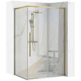 kabina-prysznicowa-narozna-zlota-szczotkowana-rea-solar-gold-100x80-cm