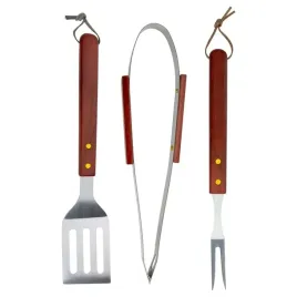 przybory-do-grilla-akcesoria-narzedzia-szczypce-lopatka-bbq-zestaw-3w1-wood