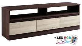 022043-szafka-rtv-3s-150-oswietlenie-led-wenge-sonoma-kolory
