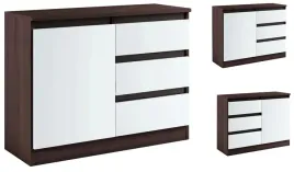 014042-komoda-b1d3s-100cm-wenge-bialy-kolory