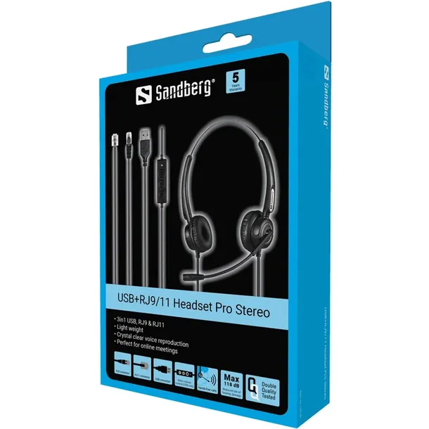 sandberg-usb-rj9-11-headset-pro-stereo-waga-produktu-150-g