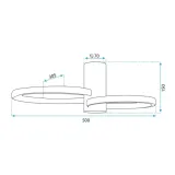 lampa-app1402-cw-gold-2-liczba-punktow-swiatla-2