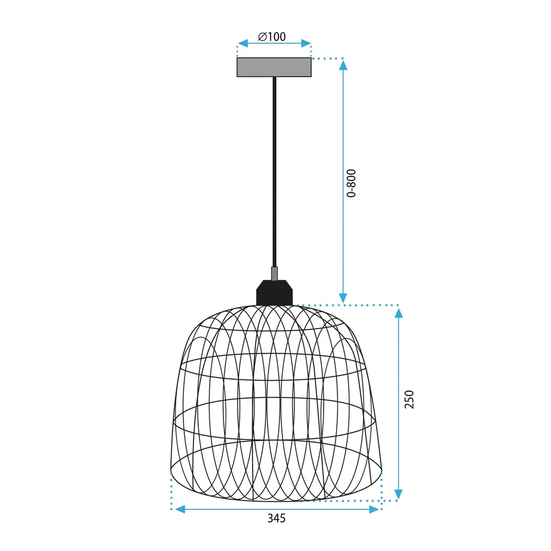 lampa-app1351-1cp-35cm