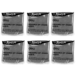 gumka-chlebowa-do-mazania-scierania-artystyczna-szara-nuevo-deli-6-szt