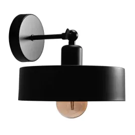 lampa-scienna-kinkiet-loft-regulowany-czarny-zloty