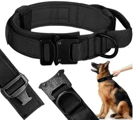 profesjonalna-obroza-taktyczna-psa-metalowa-klamra-mocna-nylon-39-50-cm-l